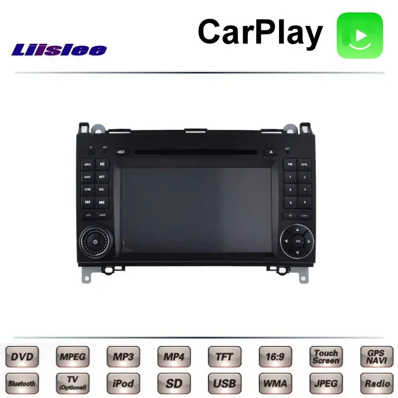 LiisLee для Mercedes Benz B200 B180 B170 MB W245 2004 ~ 2012 Автомобильный мультимедийный DVD GPS Радио Carplay