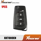 Универсальный пульт дистанционного управления Xhorse XKTO00EN VVDI для Toyota Тип 3 кнопки 1 шт.