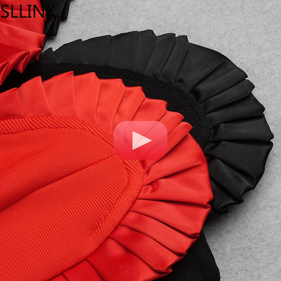 

2021 New Summer Women's Fashion Sweetheart Design Mini Dress Sexy Strapless Wrinkled Celebrity Party Club Bandage Vestido