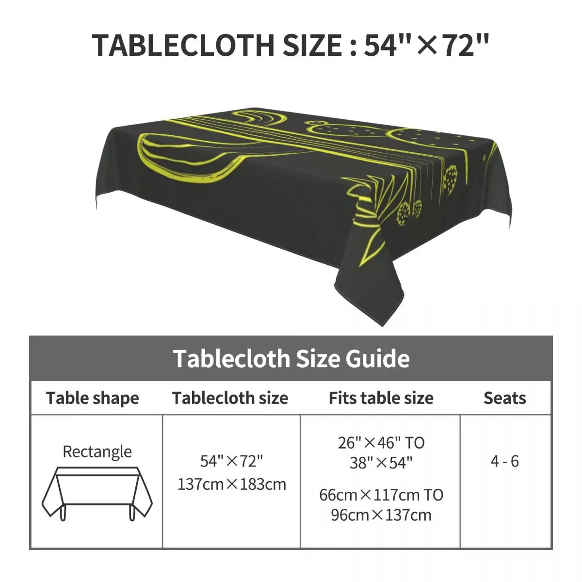 Водонепроницаемая скатерть в виде пустынного кактуса домашнее украшение