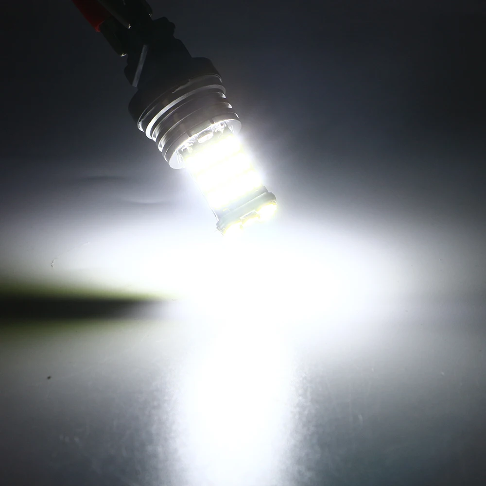 2X Canbus No Error T20 7440 7443 4014 45 SMD 3156 3157 Янтарный Красный Белый Автомобильный светодиодный светильник с сигналом поворота парковочный обратный резервный светильник