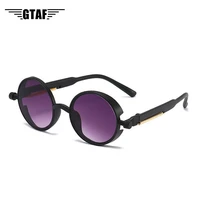 2020 retro mens sunglasses womens classic punk style round metal frame color lens sunglasses fashion outdoor travel glasses