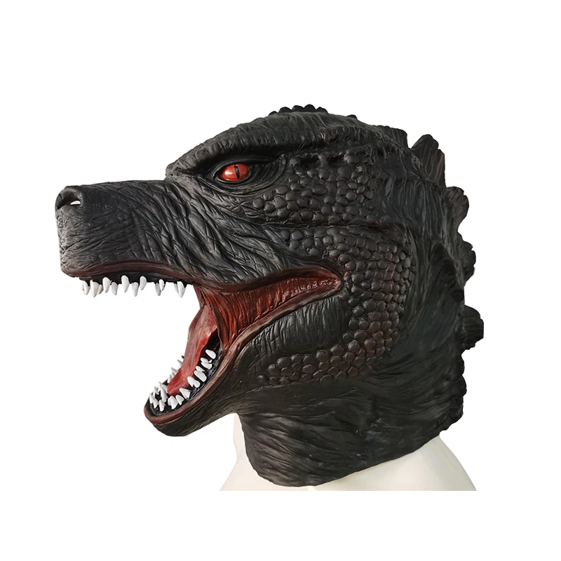 Reneecho Monster Mask For Teenager Latex Halloween Full Head Men Dinosaur Masks |