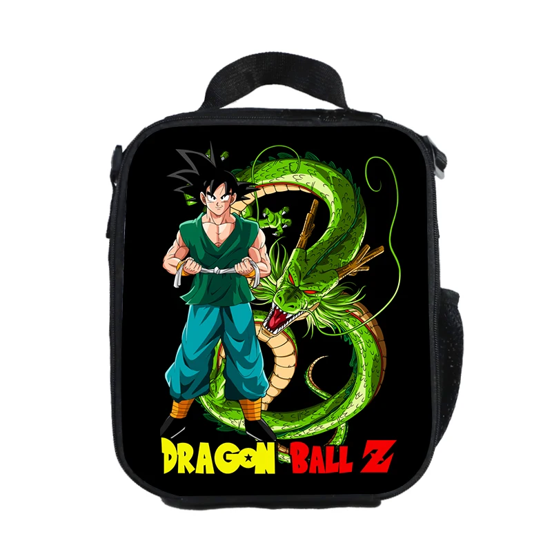 WCB-QLZ24 Аниме «Жемчуг дракона» "Ланч-бокс" Goku Saiyan контейнер для еды для хранения коробки, футляр контейнер органайзер для мальчиков и девочек, сумка для обеда - Цвет: WCB-QLZ24