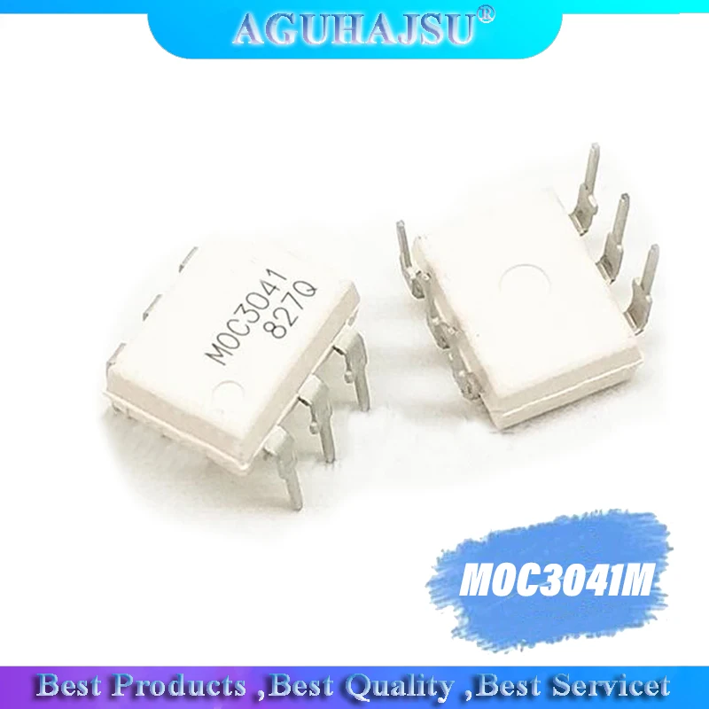 5 шт./лот MOC3041M MOC3041 3041 оптопара TRIAC 400V DIP6 IC в наличии | Электронные компоненты и