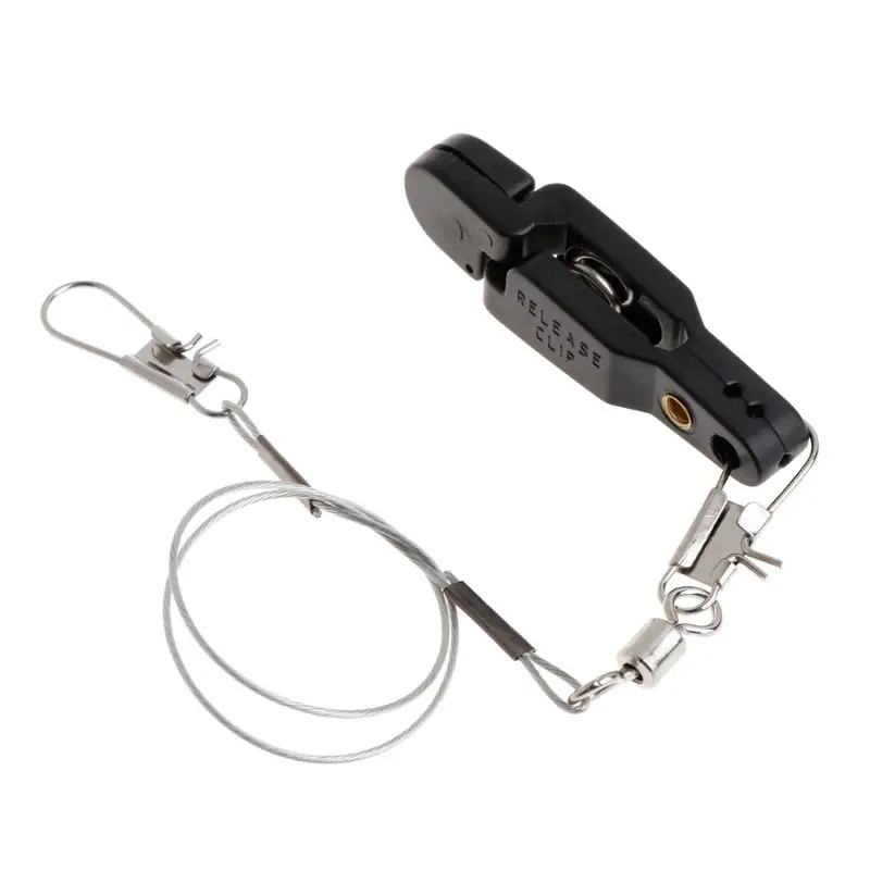 

H053 Fishing Clip With Wire Rope Tension Release Planer Snap Grip Trolling Trigger Clips Tackle Accessories