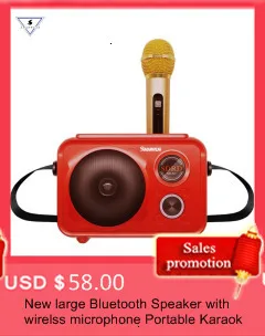 Bluetooth беспроводной микрофон WS-858 ручной караоке микрофон USB KTV плеер Bluetooth динамик Запись музыки микрофоны WS858
