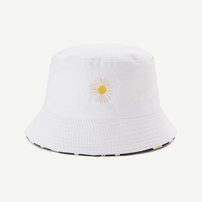 

Double-Sided Bucket Hat Summer Foldable Women Outdoor Sunscreen Fishing Hunting Cap Basin Sun Prevent Hats