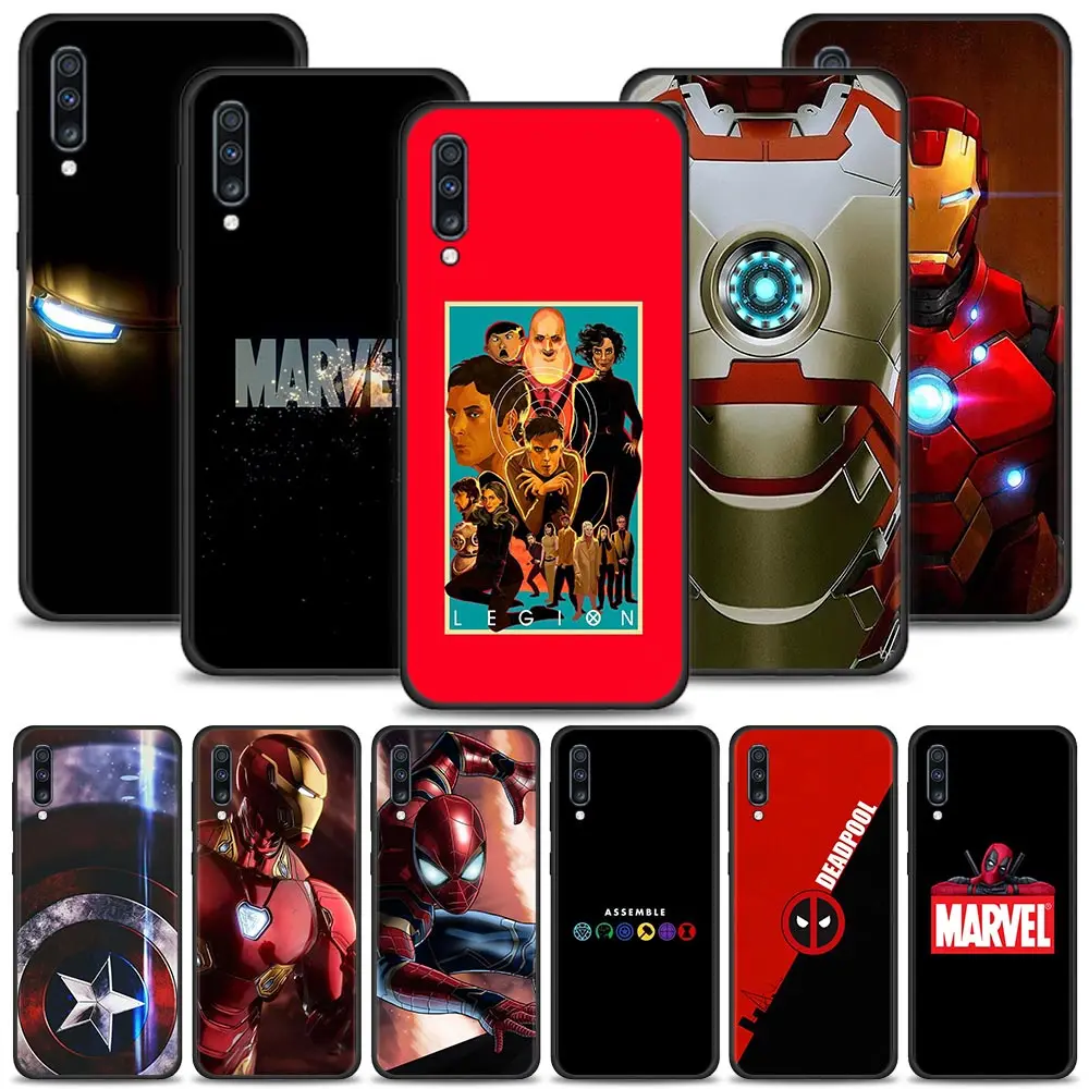 

Case For Samsung Galaxy A50 A70 A40 A30 A30s A20s A20e A20 A10 M51 M31 M32 M31s M30s M62 M52 M11 M01 M12 M21 M22 Marvel Iron Man