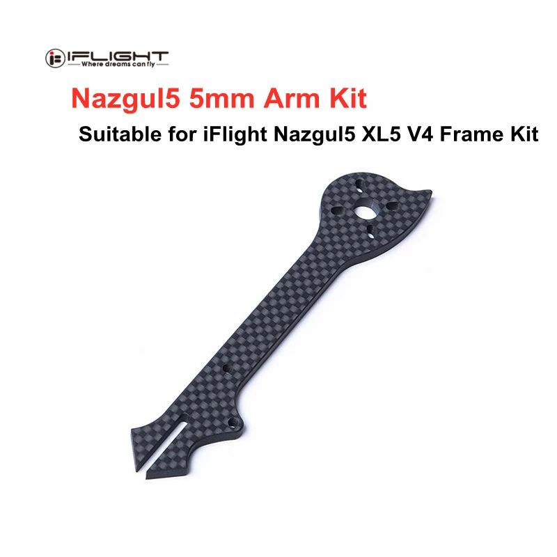 1/2/4PCS iFlight Nazgul5 5mm Arm Kit for XL5 V4 Frame FPV Racing Drone Quadcopter Spare Parts RC DIY Accessories | Игрушки и хобби