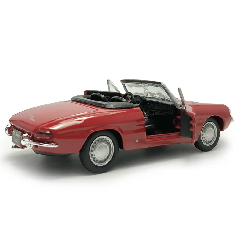 HOMMAT масштаб 1/32 винтажная модель автомобиля Alfa Romeo Spider из сплава металла 1:32 литая