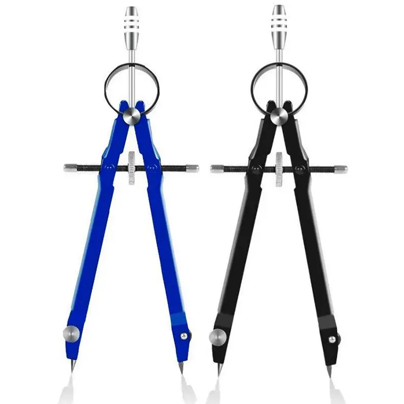 

Professional Compass with Lock, Compass for Geometry, 6inch Spring Bow Compass, Precision Compass Math, Drafting Compass, Compas