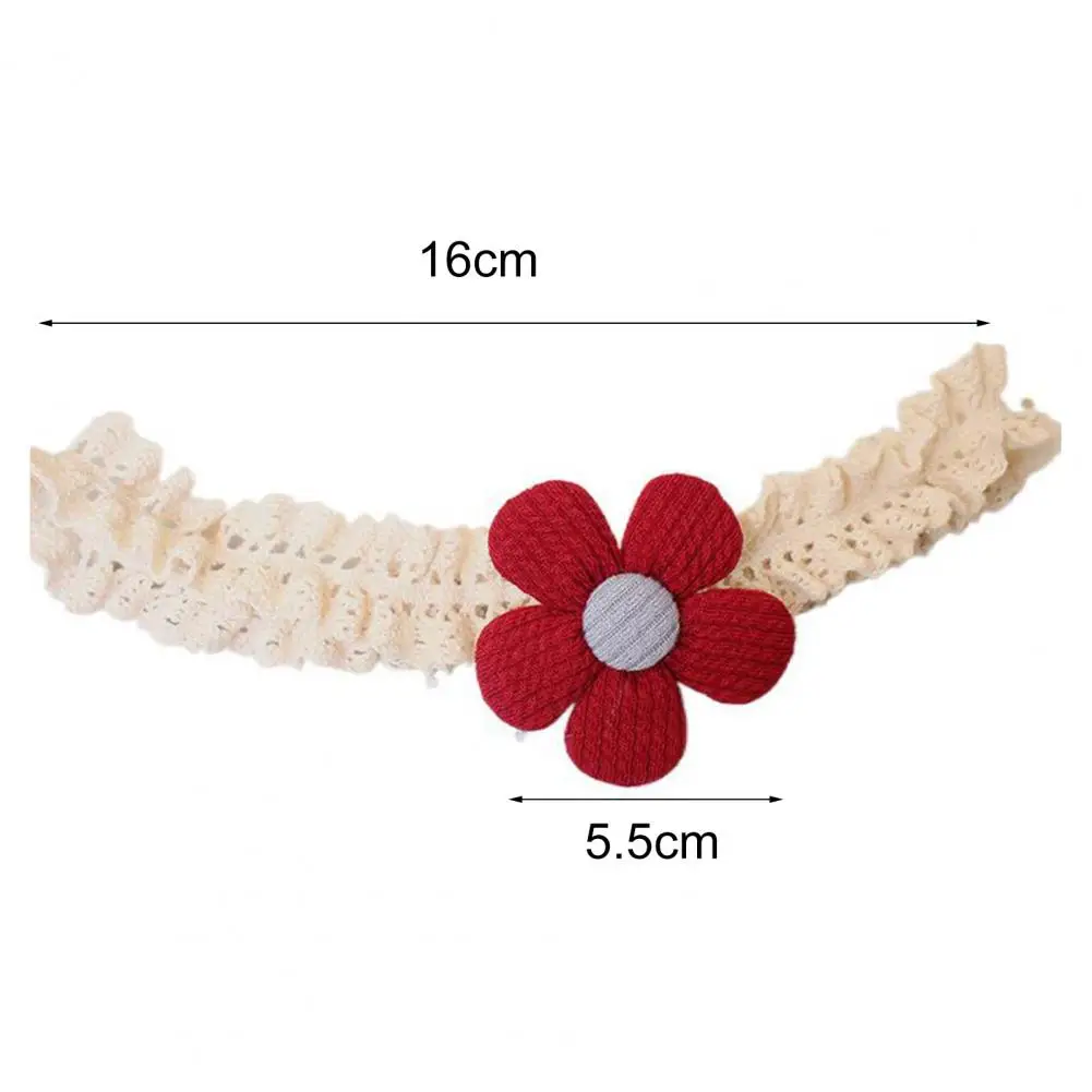 

1PCS Infant Headwear Flower Design Elastic Fabric Infant Hair Band for Kids Children Hair Accessories Daily Wear