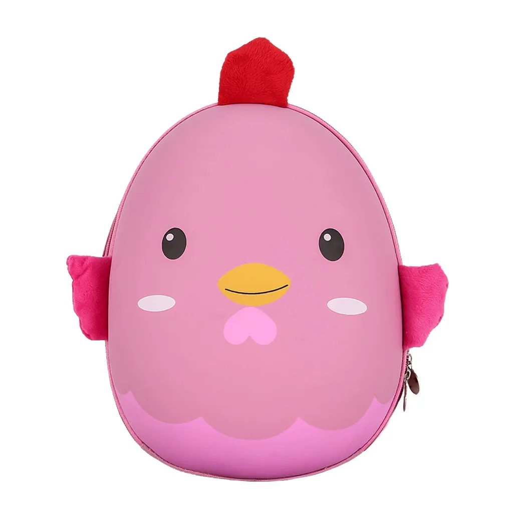 Детский рюкзак Maison Fabre для мальчиков и девочек модная Милая птица мультяшная 3D