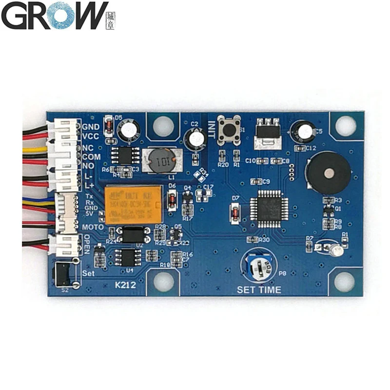 GROW K212+ R305 переключатель питания панель контроля отпечатков пальцев дверная система+ R305 контроль доступа отпечатков пальцев