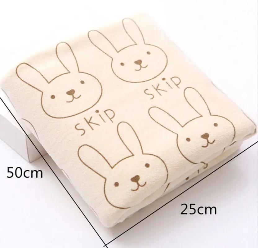 Lovely Rabbit Soft Microfiber Baby Infant Bath Towel Newborn Absorbent Drying Washcloth Feeding Cloth Toalha | Мать и ребенок