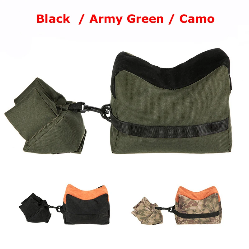 

Sniper Shooting Gun Rest Support Stand Front & Rear Rifle Shooti Target Support Bag Rifle Tactical Bench Hunting Accessories Bag