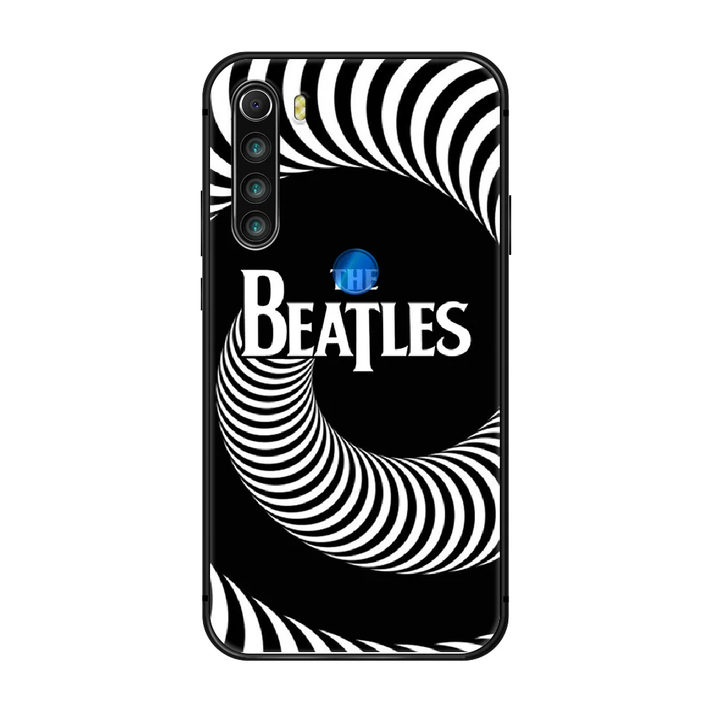 

Beatle Band Phone Case Cover Hull For XIAOMI Redmi 7a 8a S2 K20 NOTE 5 5a 6 7 8 8t 9 9s Pro Max black Etui Trend Back 3D Prime