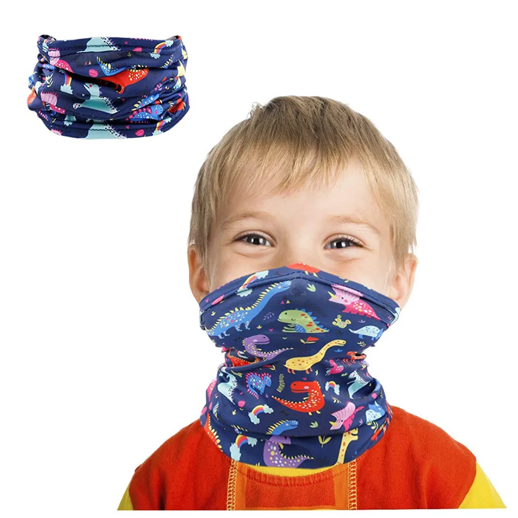 Детские банданы головной шарф гетры на половину лица многофункциональная