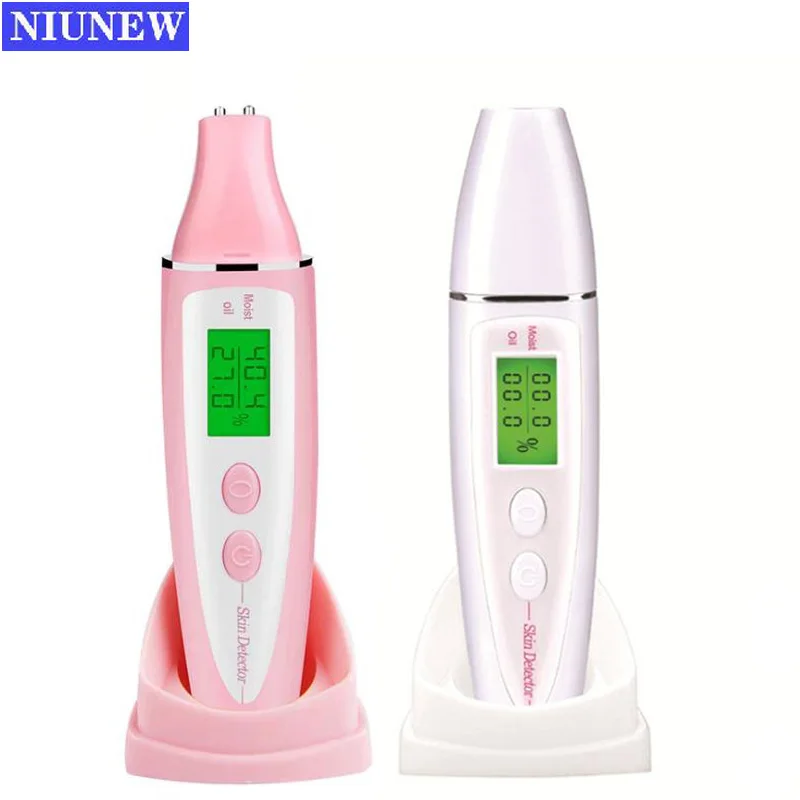 ЖК-дисплей цифровой быстроточный Анализатор содержания масла в коже измеритель