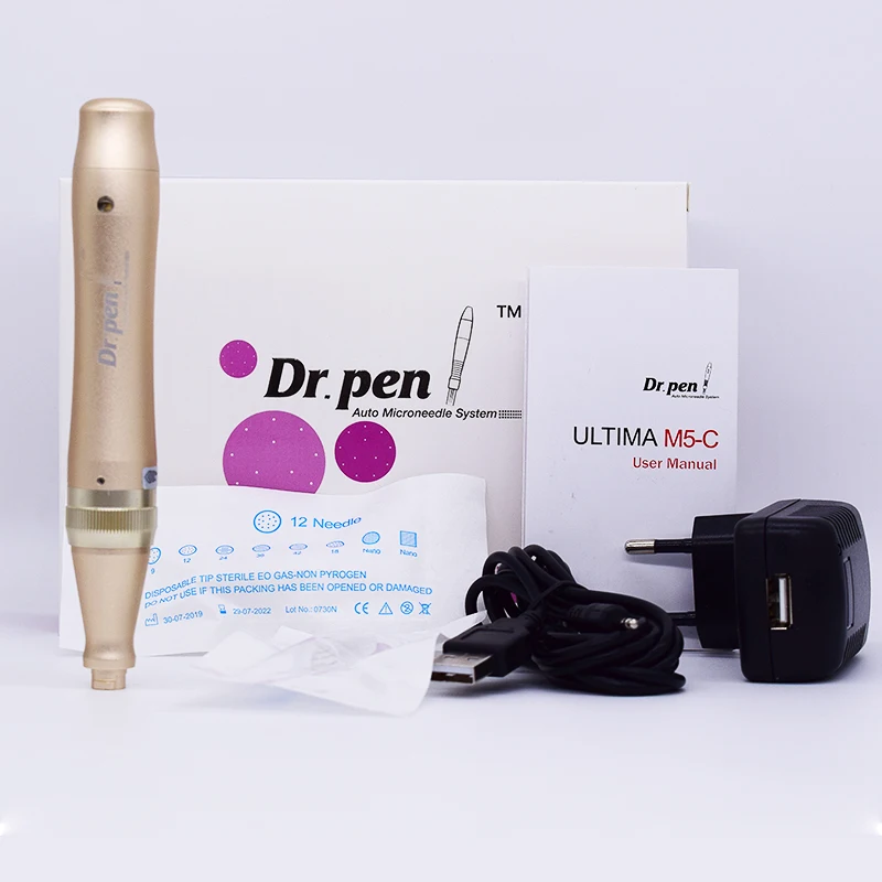 Проводная Автоматическая микро игла Dr. pen M5-C Полуперманентная вышивка подводка для глаз губ бровей Татуировка пистолет для ухода за кожей BB-Glow-Treatment