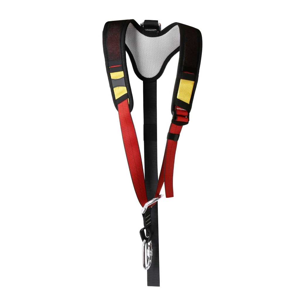 Универсальный наплечный ремень для скалолазания с карабином сидения шлейки