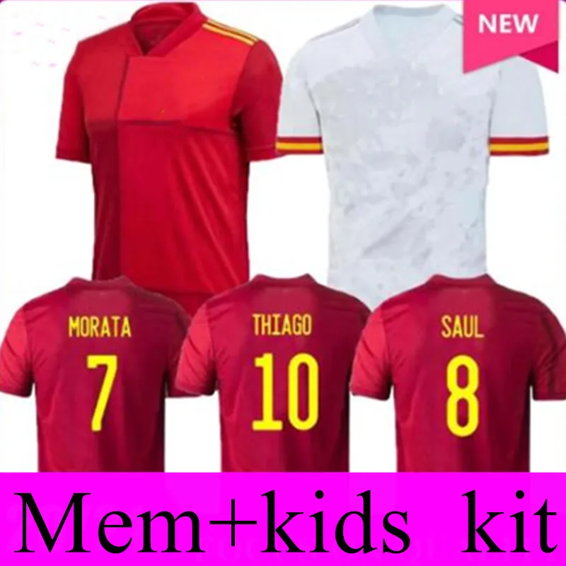 

Fan version and player version 20 21 espana man xani high quality kits kids jerseys a. iniesta suit