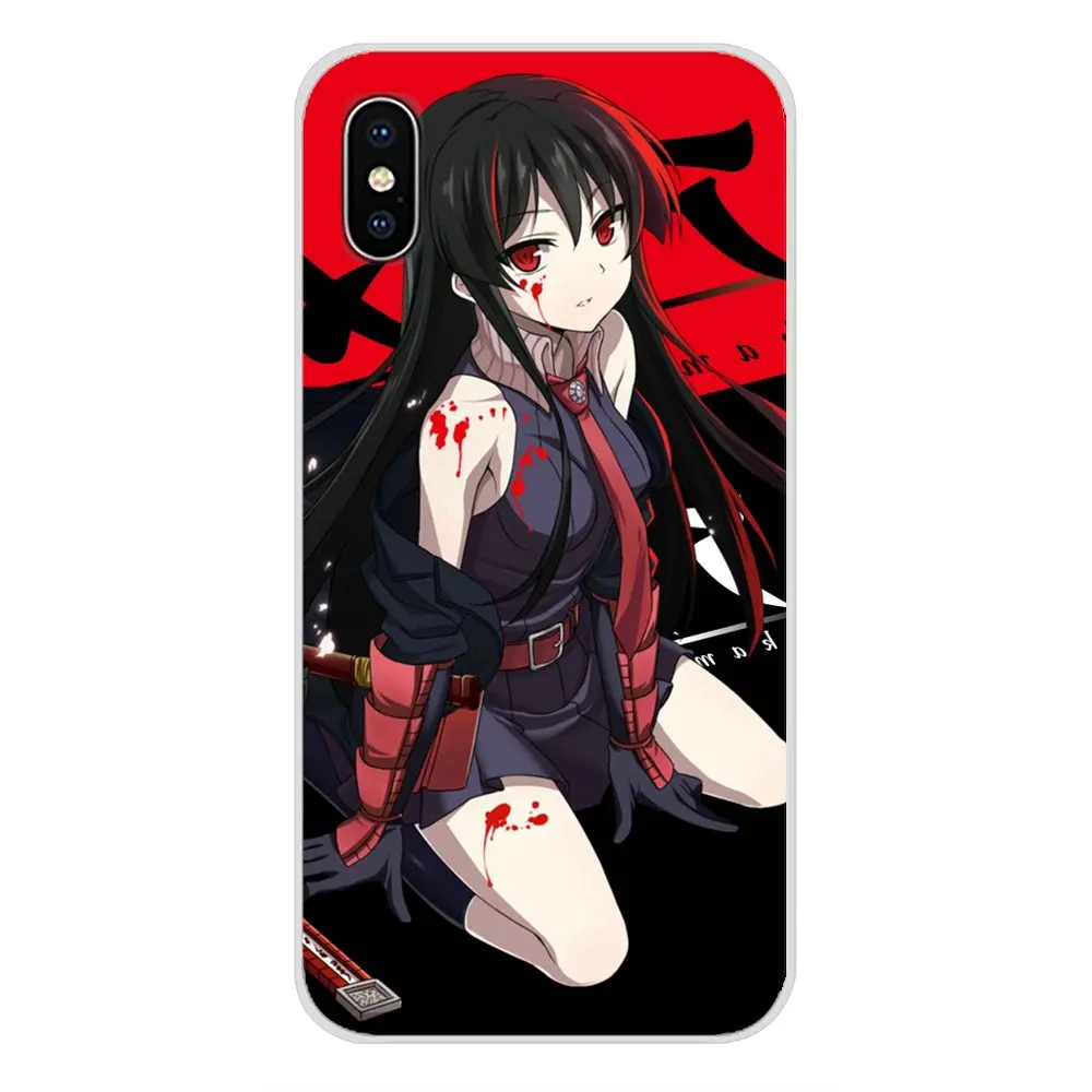 Аниме Akame Ga Kill для Samsung Galaxy S2 S3 S4 S5 Mini S6 S7 Edge S8 S9 S10E Lite Plus Аксессуары чехлы телефонов |