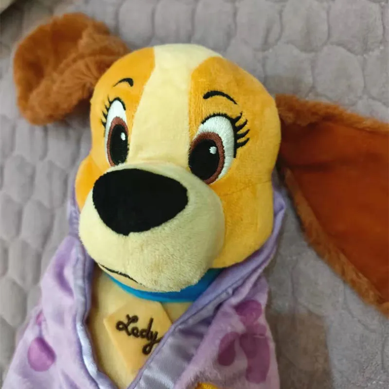 Новинка 2020 оригинальная плюшевая игрушка Disney Lady Dog мягкие куклы 10 дюймов милый