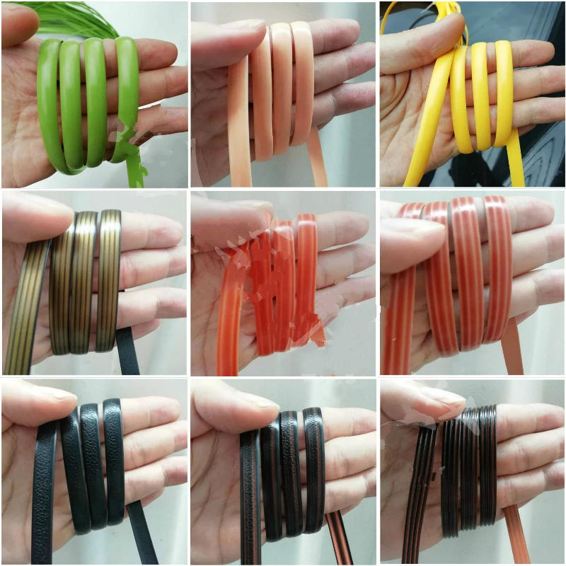 Плоский синтетический ротанговый ткацкий материал 10 метров пластиковый для