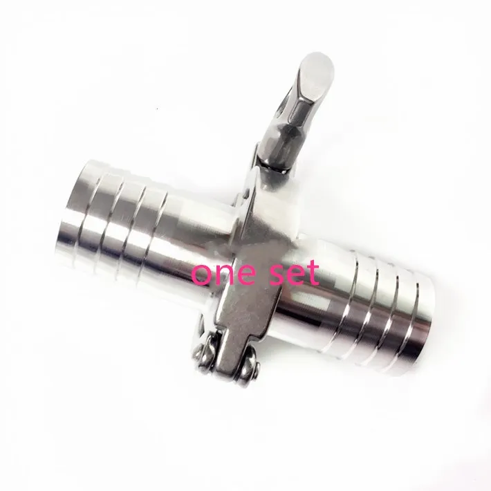 

Stainless Steel SUS SS 304 Sanitary 12mm Hose Barb Ferrule Type Set + Tri Clamp + PTFE Gasket