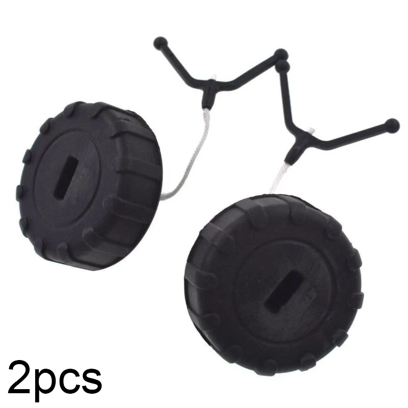 

2pcs/set Fuel Oil Lids Tank Cover Cap Set For STIHL MS170 MS180 Replacement Parts Long Service Life