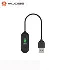 Usb-кабель для зарядки док-станции для xiaomi mi band 4, адаптер зарядного устройства для умного браслета, аксессуары для умного браслета mi band