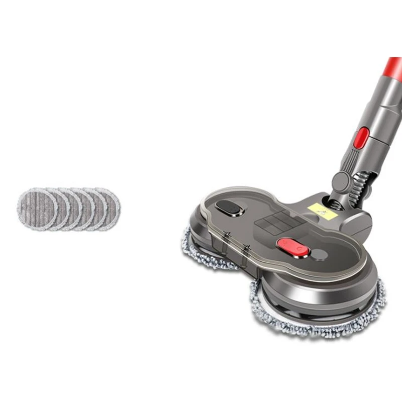 

1Set Electric Wet Dry Mopping Head for Dyson V7 V8 V10 V11 Replaceable Parts with Water Tank Mop Head Mop Pads