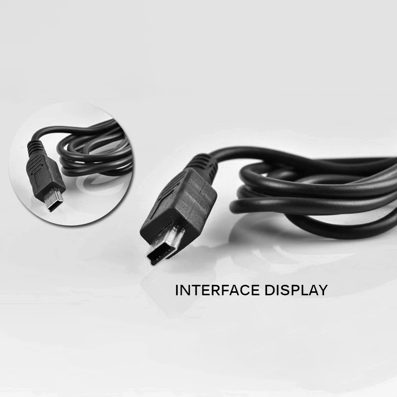 Мини Автомобильное зарядное устройство 4 метра адаптер жесткий набор проводов с