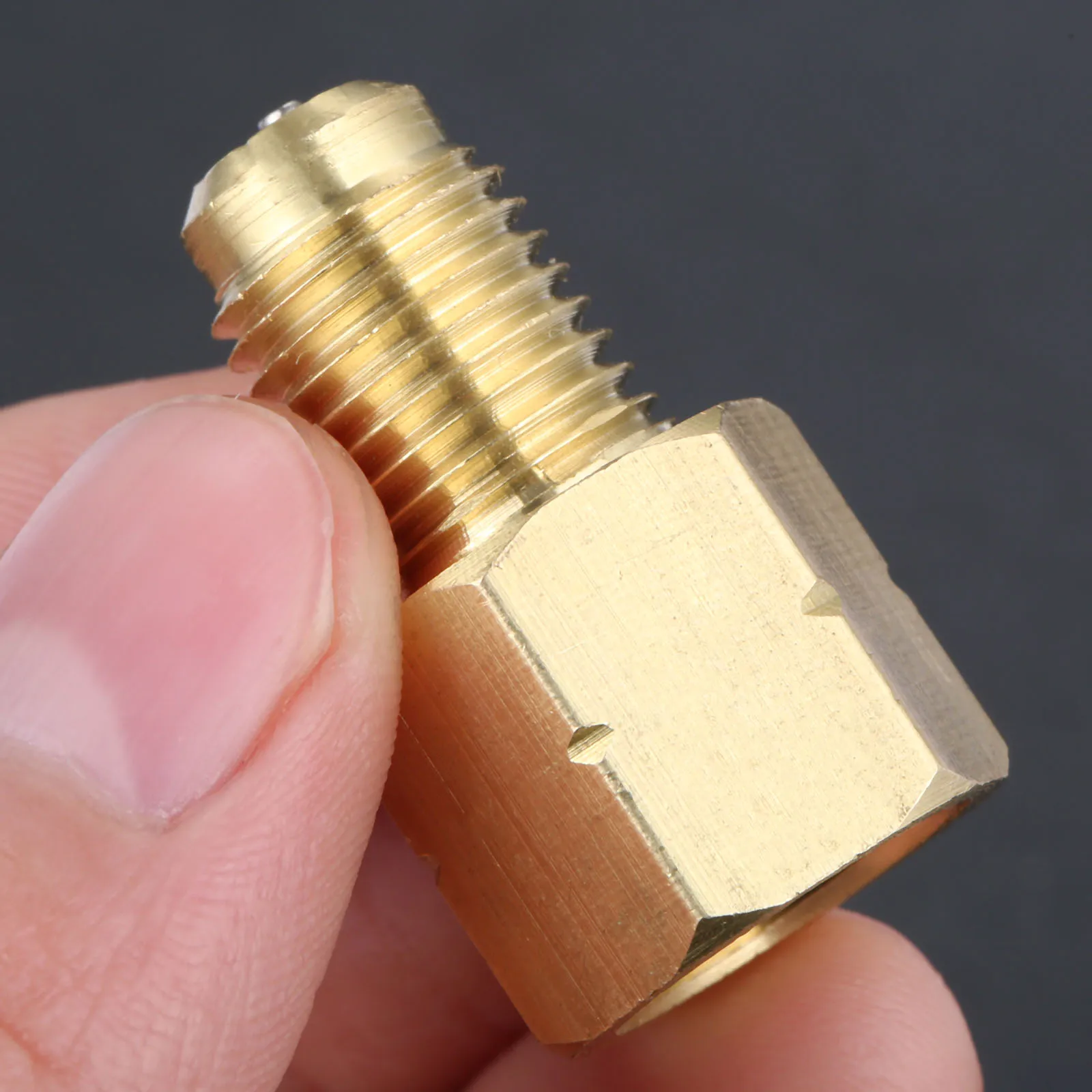 R1234YF вакуумный насос адаптер бак хладагента к R12 монтажный 1/2 &quotЖенский Acme 1/4&quot