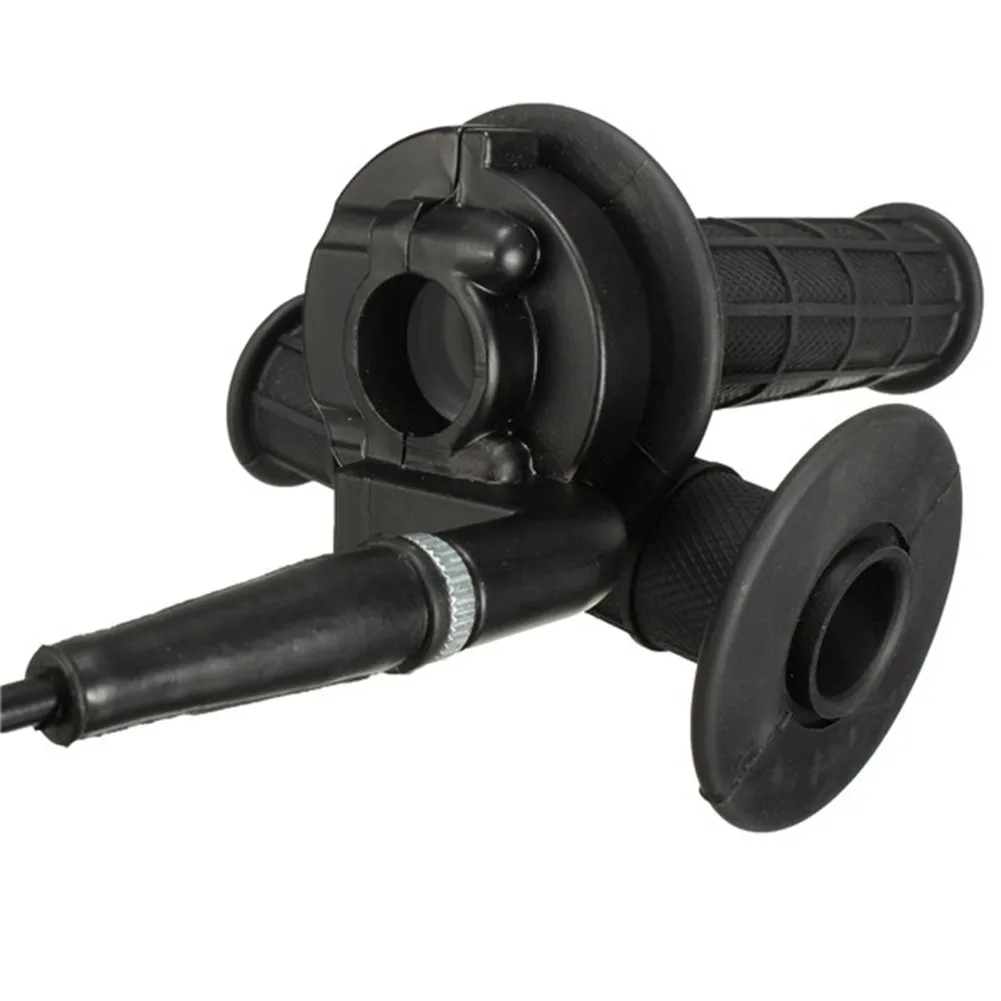 

1pair Motorcycle Throttle Handle Bar Grip Cable Racing Motorbike Accessories TD326