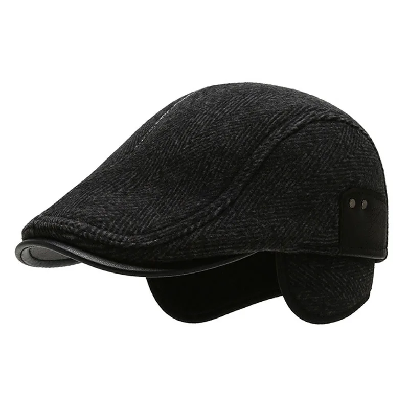 Новинка 2019 Кепка-газетчик Fibonacci из искусственной шерсти Лоскутная Мужская кепка