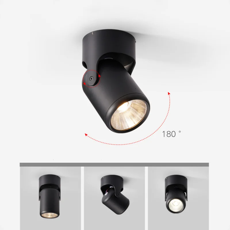 Высоко качественное диммируемое вращающийся светодиодный локальный светильник