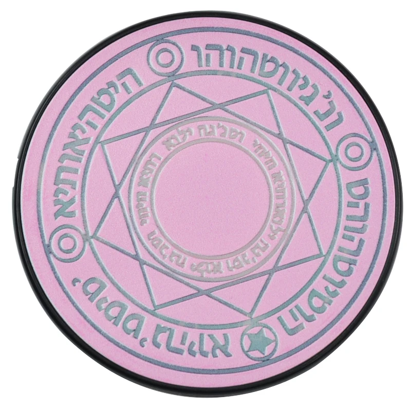 Pink Волшебное Qi Беспроводное зарядное устройство для Xiaomi 9 10 Вт быстрая Лучшая зарядка Беспроводная для iPhone XS Max XR X массив Сейлор Мун Беспроводное зарядное устройство - Цвет: Pink