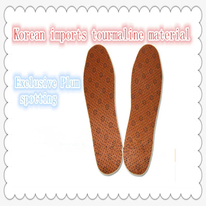 Running Cushion Insoles heated self-heating insoles orthotic insole foot massage plum-shaped wool felt Women For Shoes | Обувь