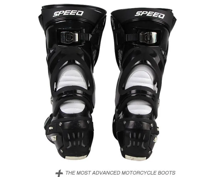 Защитные ботинки для мотокросса водонепроницаемые мужские гонок мотоциклов