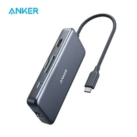 anker usb c hub adapter powerexpand 7 in 1 usb c hub with 4k usb c to hdmi 60w power delivery 1gbps ethernet