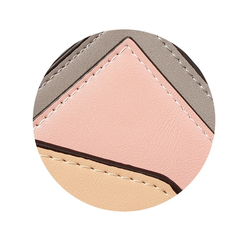

Hit Color PU Leather For Women Standard Short Wallet Girls Hasp Coin Purse Key Wallet For Female Daily Clutch Purse Wholesale