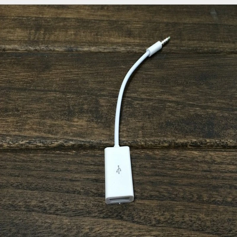 Кабель 15 см 3 5 мм 2 0 дюйма тип A женский шнур линия аудио разъем AUX штекер на USB