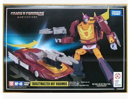 Экшн фигурка Takara Tomy трансформер роботы MP 40 MP40 Hot Rod коллекционная игрушка|Игровые