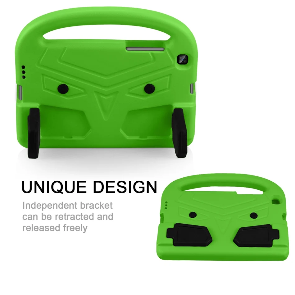 

EVA Tablet Stand for Samsung Galaxy Tab A 8.0 2019 Shockproof Kids Saft Cover Case Hand-held Bracket for SM-T290 SM-T295 SM-T297