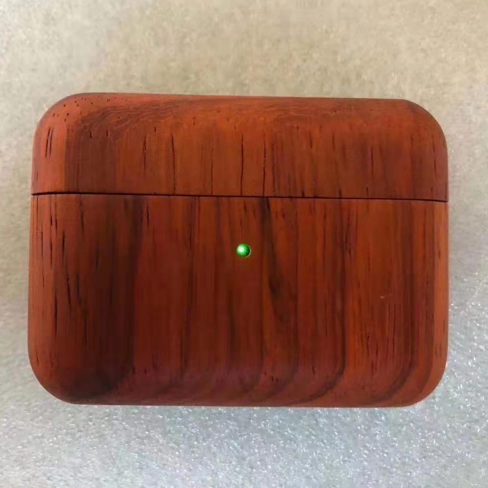 Для AirPods Pro, Жесткий Чехол, защитный твердый деревянный чехол, противоударный чехол для Airpods 3, чехол для зарядки наушников