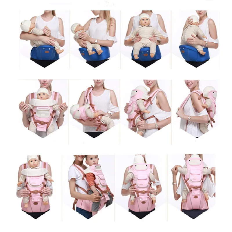 Многофункциональная эргономичная переноска для детей 0 36 месяцев слинг малышей