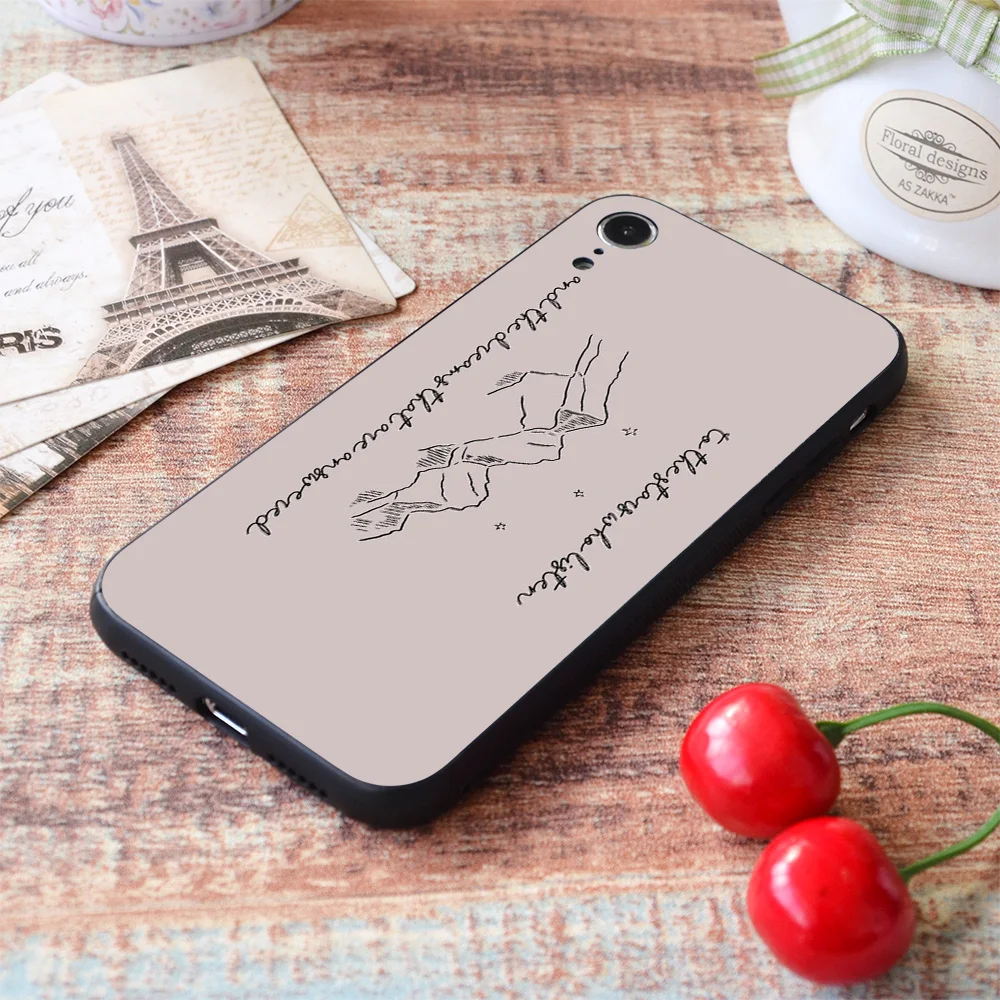 Чехол для iPhone с изображением звезд которые слушают мягкий чехол из ТПУ Apple |